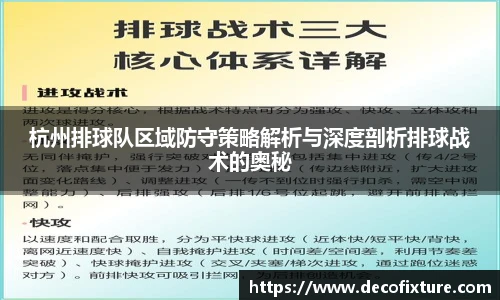 杭州排球队区域防守策略解析与深度剖析排球战术的奥秘